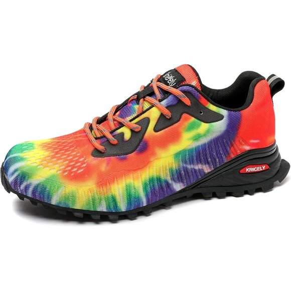 Men's Trail Running Shoes Fashion Walking Hiking Sneakers for Men Tennis - Picture 2 of 7